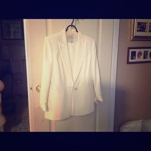 White tuxedo suit